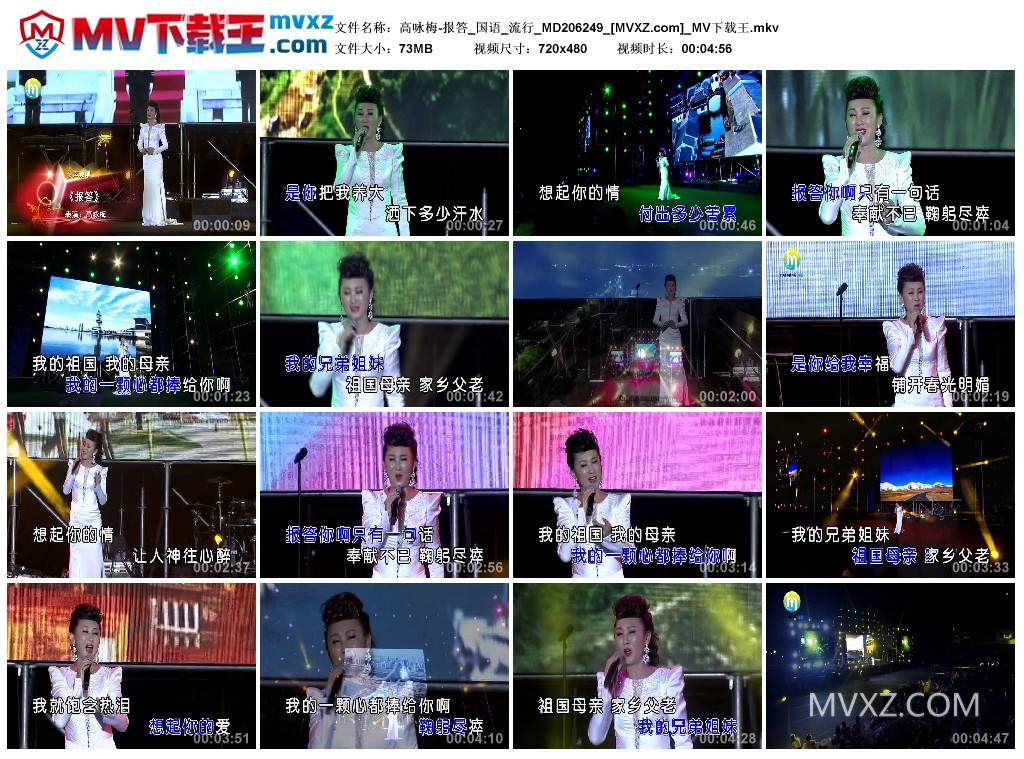 高咏梅-报答_国语_流行_MD206249